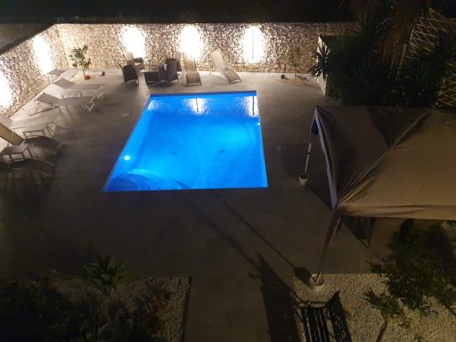 Pool bei Nacht Pool Villa Augusta del Sol