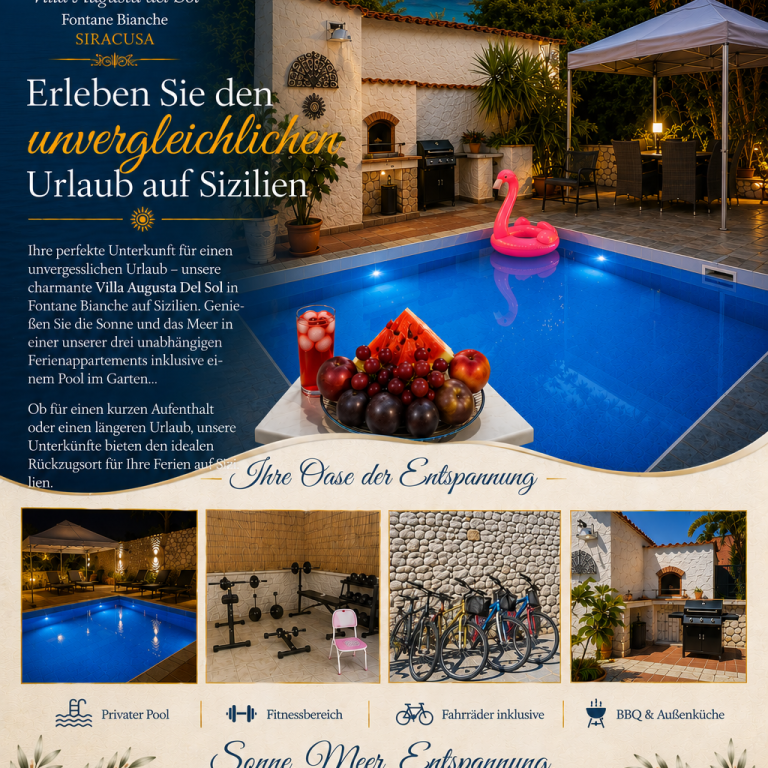 Flyer Villa Augusta del Sol